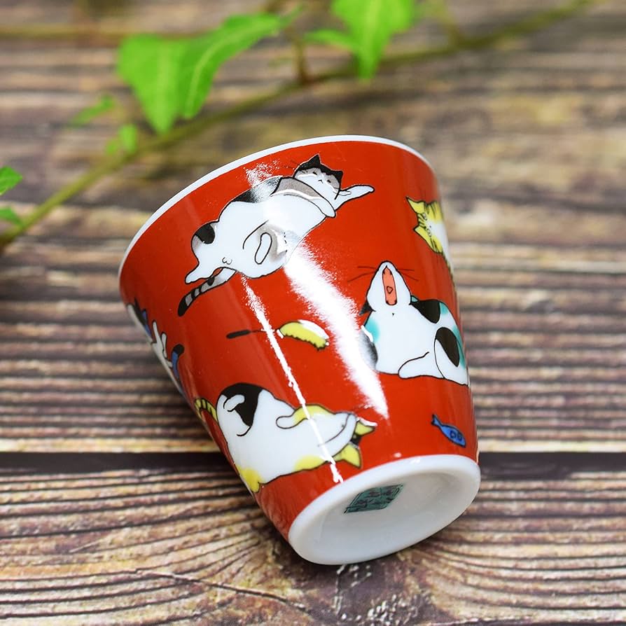 Amazon.co.jp: 和座の蔵 縁起 おちょこ 酒器 九谷焼 ぐい呑み